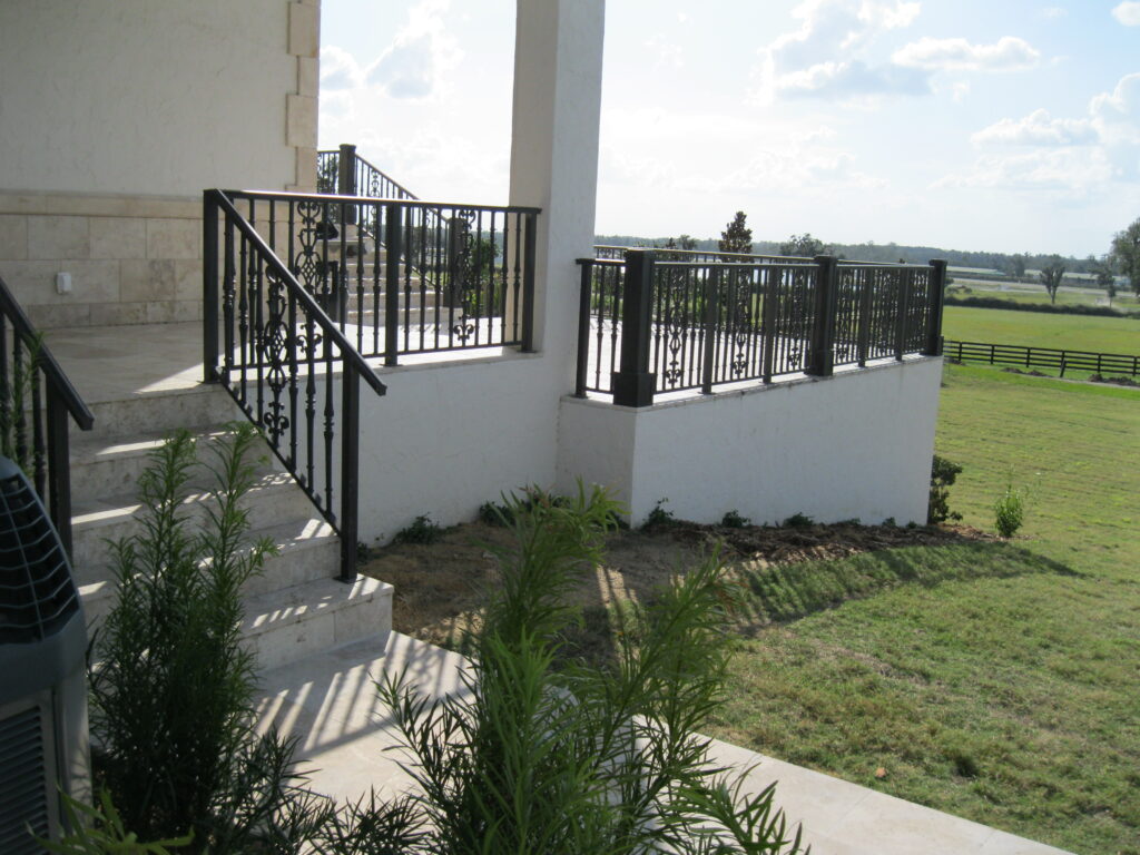 staircase metal railing design