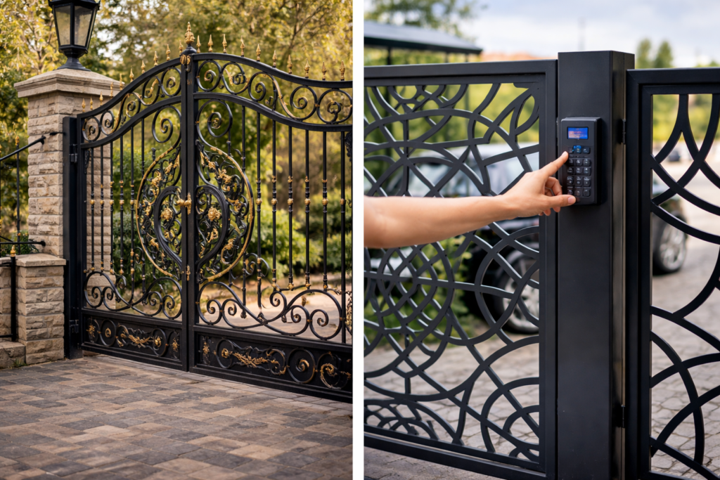 Features That Make Decorative Gates Stand Out