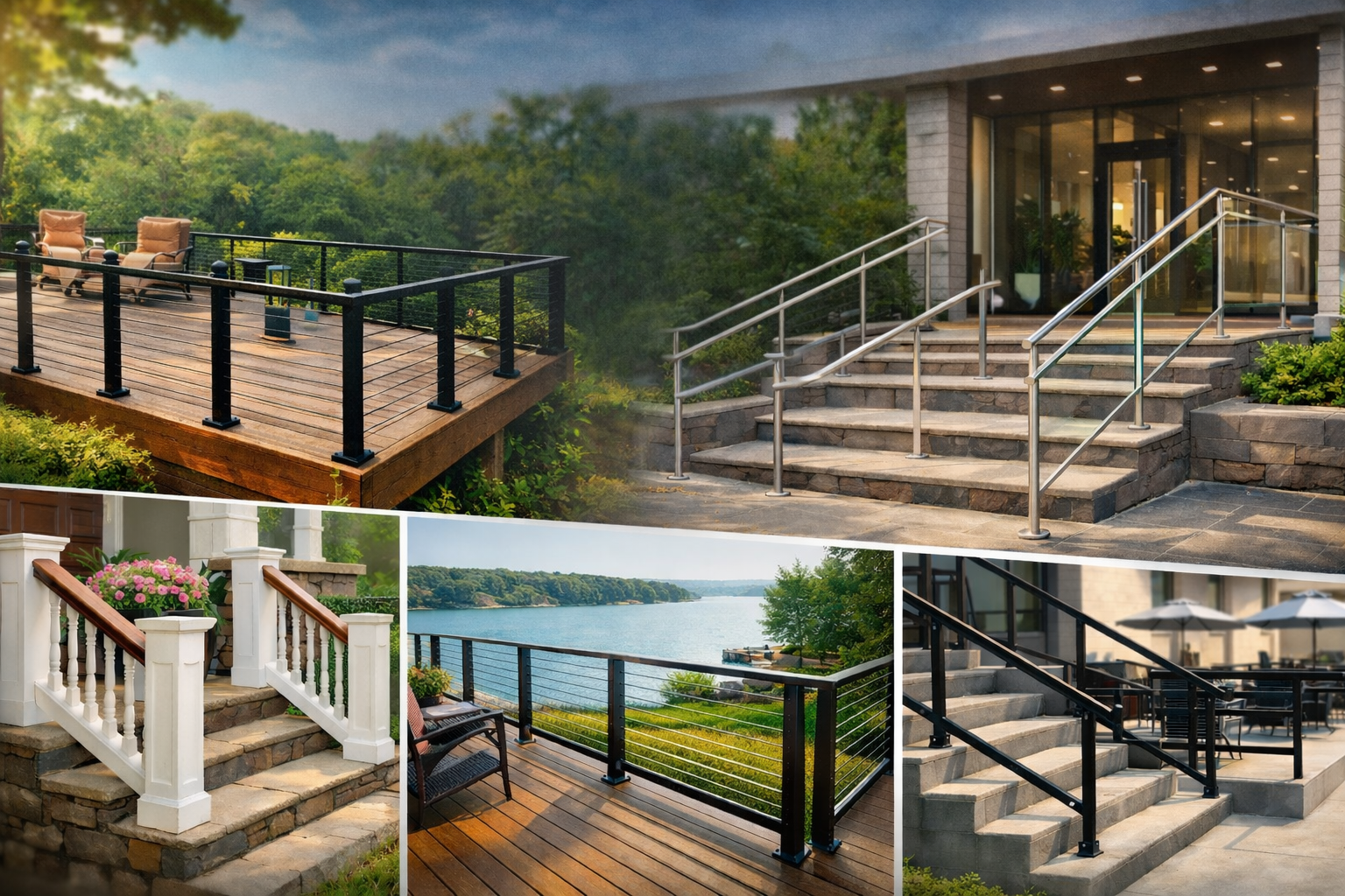 How to Choose the Best Outdoor Railings for Homes and Businesses
