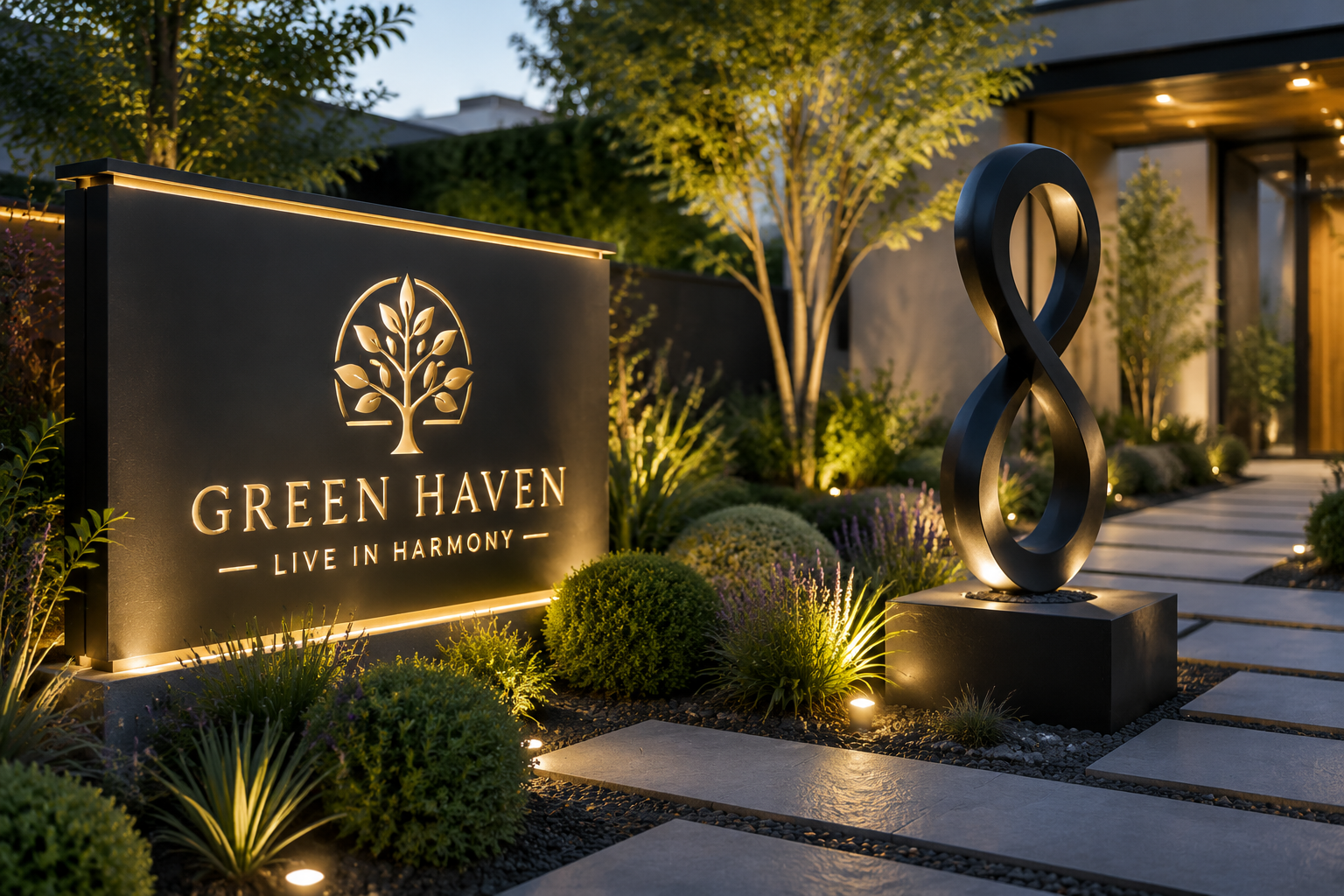 How Can Outdoor Signage and Garden Sculptures Transform Your Property