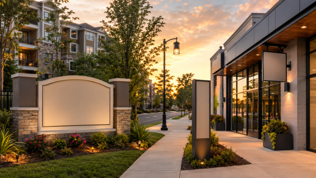 Why Is Exterior Signage Important for Residential and Commercial Spaces